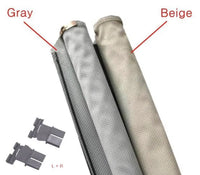 Front Beige & Grey Sunroof Curtain Cover  Compatible With AUDI Q7