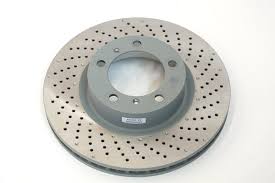 Front Brake Disc Set 99735140101 9975140101 99735140201 Compatible With PORSCHE CAYMAN