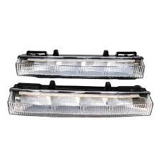 Fog Light Fog Lamp Compatible With Mercedes-Benz GLE W166 Fog Lamp Left 0999068101 & Right 0999068201