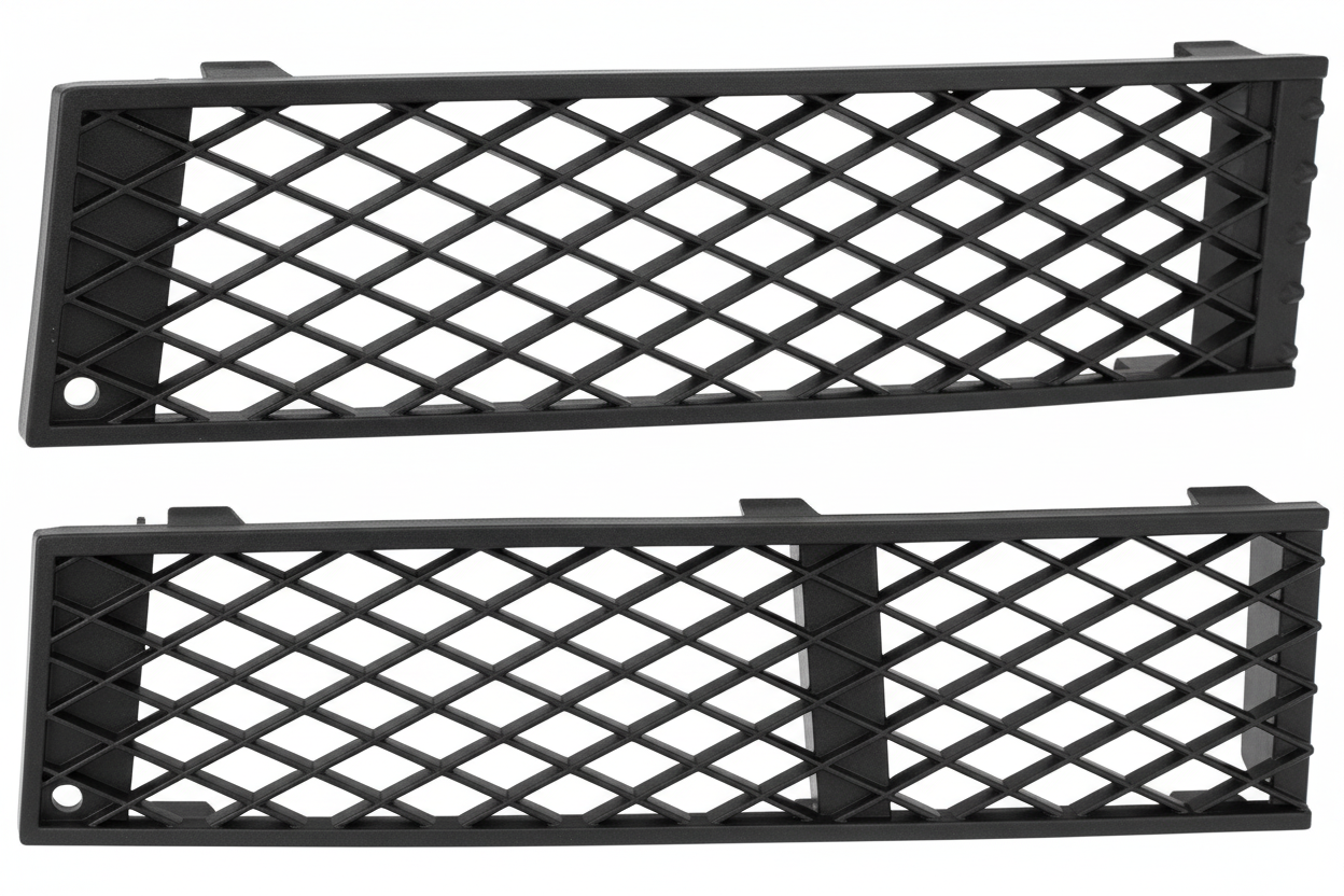Front Bumper Grille Left 51117184149 & Right 51117184150 Compatible With BMW 7 Series (F01, F02, F03, F04) 2009-2012 Tag-BG-51