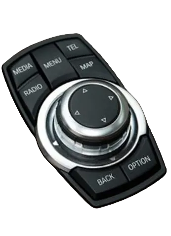 CIC iDrive Multimedia Trims Control Button Cover 65829267955 - C Compatible with BMW 5 Series  F10 F11 & 6 Series F12 & 7 Series (F01 F02 F03 F04)