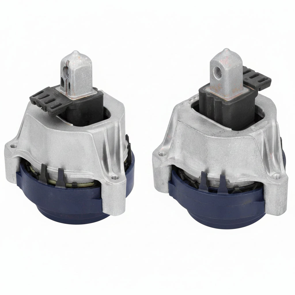 Engine Mount Set Left 22116860471 & Right 22116860472 Compatible With BMW G05 G06 G12 G30