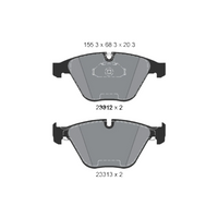 Front Brake Pad 34116764540 34112339270 2331211 P06054 Compatible With BMW 5 Series  E60 & 7 E65 E66 E67