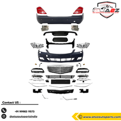 Complete Convertion Body Kit Compatible With Mercedes Benz S Class W221 (2006-2009) Upgrade  To Mercedes Benz S Class W221 LCI AMG  (Shipping Cost Not Included In Price)