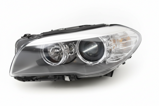 Headlight Headlamp Left Headlight Headlamp Left 63117203241 & Right 63117203242 (Without Blaster) Compatible With BMW  5 Series F10 (2011-14) Helogen Tag No.58