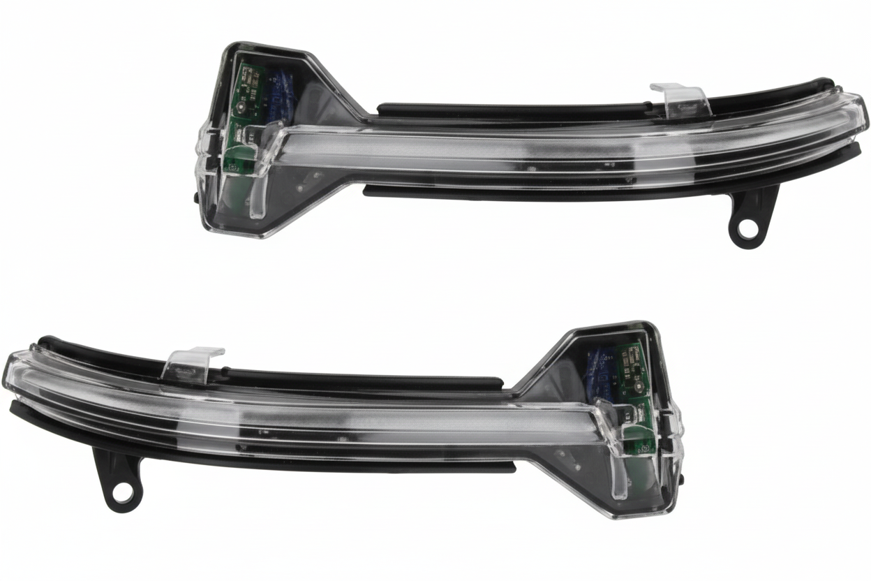 Dynamic Turn Signal LED Mirror Light Left 63137308535 & Right 63137308536 Compatible with BMW 5 Series (F10) & 7 Series (F01, F02, F03, F04) Tag-MLB-51