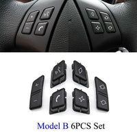 Steering Wheel Button Keys Model A 61316959893 Model B 61316959894 Compatible with BMW  X1 E84 2010-2016  BMW & 3 SERIES E90 2006-2012