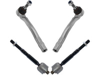 Front Steering Tie Rod End Head Assembly (Rack End 1644600005 & Tie Rod End Left 1643301103  & Right 1643301203) Compatible With MERCEDES-BENZ GL-CLASS (X164) & M-CLASS (W164) & R-CLASS (W251, V251)