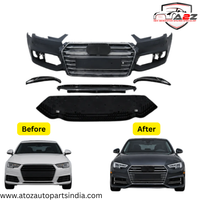 Front Bumper Kit Compatible With Audi A4 To S4 {2017-2019} FBK.4