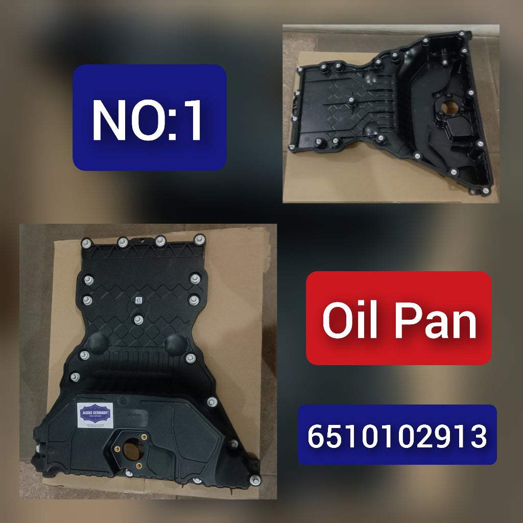 Oil Sump Pan 6510102913  6510100428 0009980147 6510100828 6510102913 6510140280 A0009980147 A6510100828 A6510102913 A6510140280 Compatible With MERCEDES-BENZ C-CLASS W204 & CLS C218  &  E-CLASS W212 Tag-OP-01