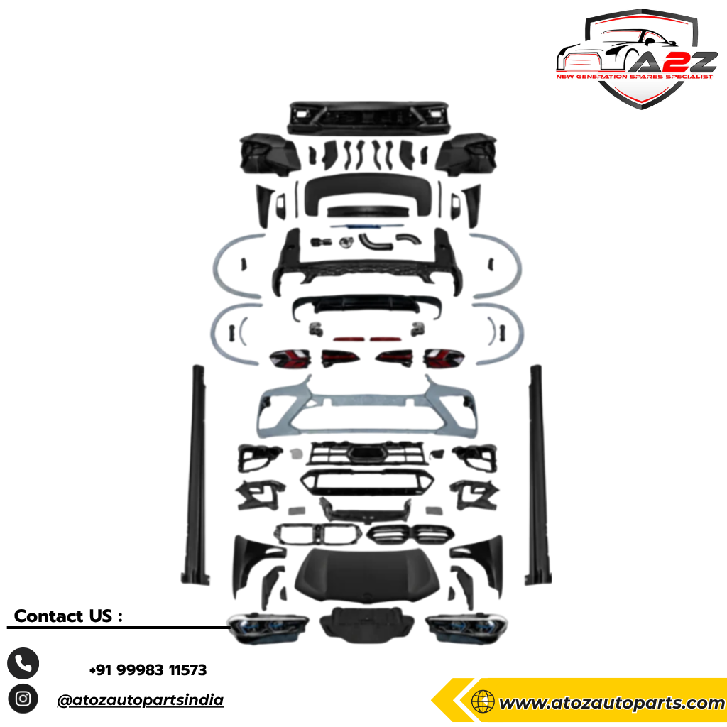 Complete Front & Rear Bumper Full Body Kit  Conversion Kit Compatible With BMW X5 F15 (2014-2018) To X5 G05 Lci 2023+ M Sports X5 Style Upgrade (Shipping Cost Not Included)