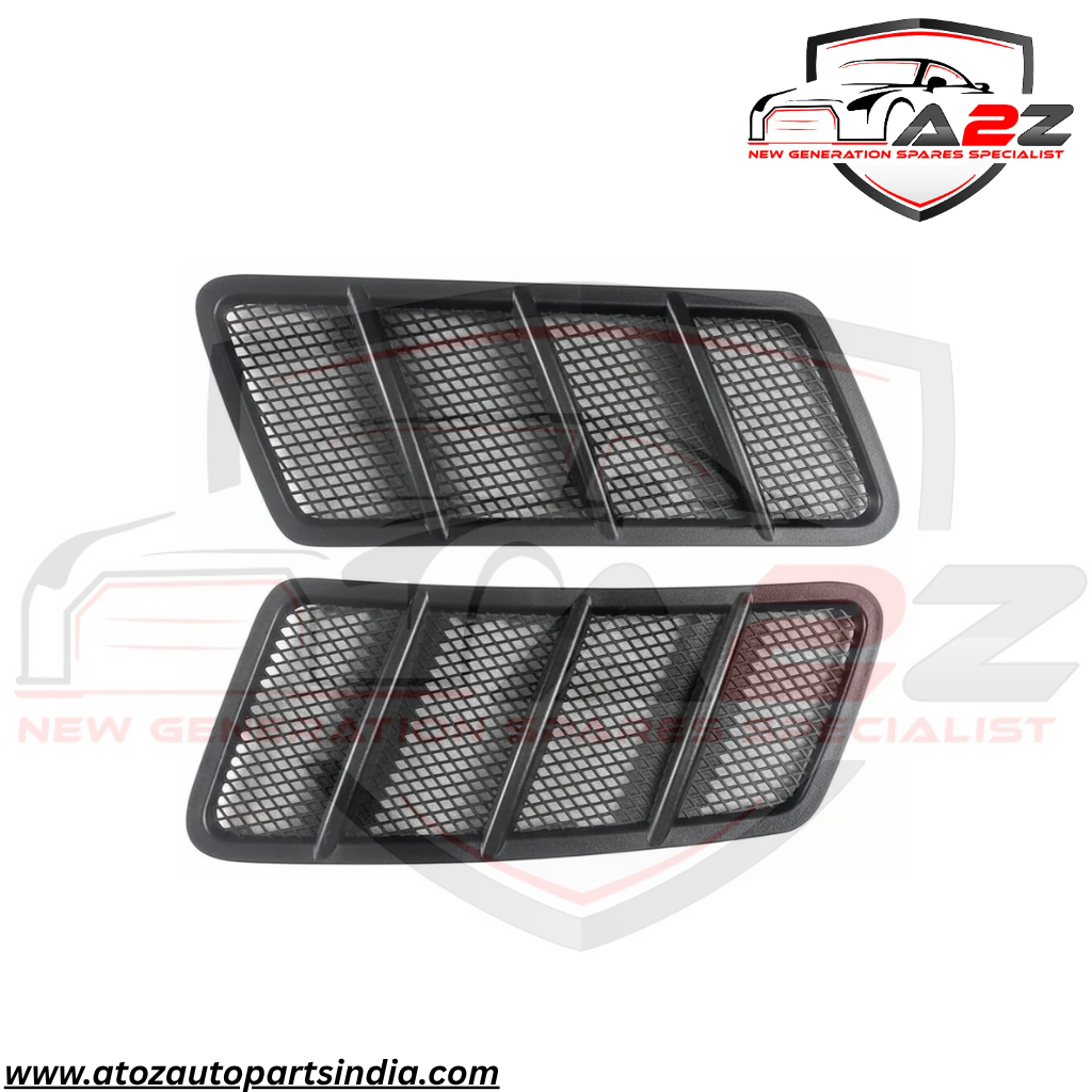 Hood Air Vent Grille Cover Left 1668800105 & Right 1668800205 Compatible With MERCEDES BENZ  M-CLASS W166 & GLE W166 & GLS W166 & GL-CLASS W166