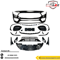 Front Bumper Kit Compatible With Mercedes Benz A Class W177 (2018-2023) Upgrade To AMG45 (Shipping Cost Not Included In Price)