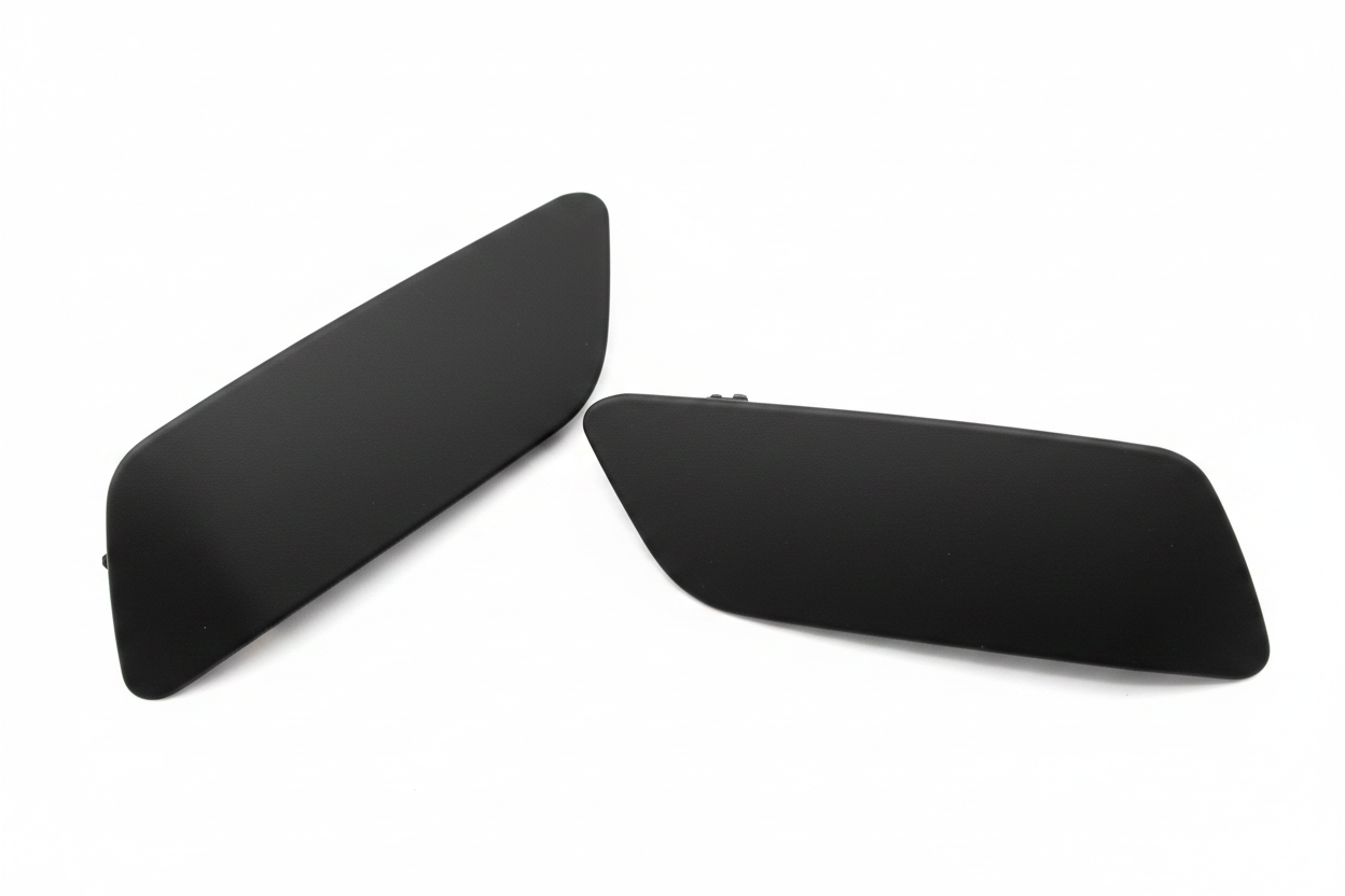 Headlight Washer Cover Cap Left 4F0955275B Right 4F0955276B Compatible With  AUDI A6 (2009-2011)