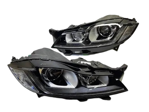 Headlight Headlamp Left GX63-13W029 & Right GX63-13W030 (Without Blaster) Compatible With  JAGUAR XF & F-Pace (2017 - 2021) LED