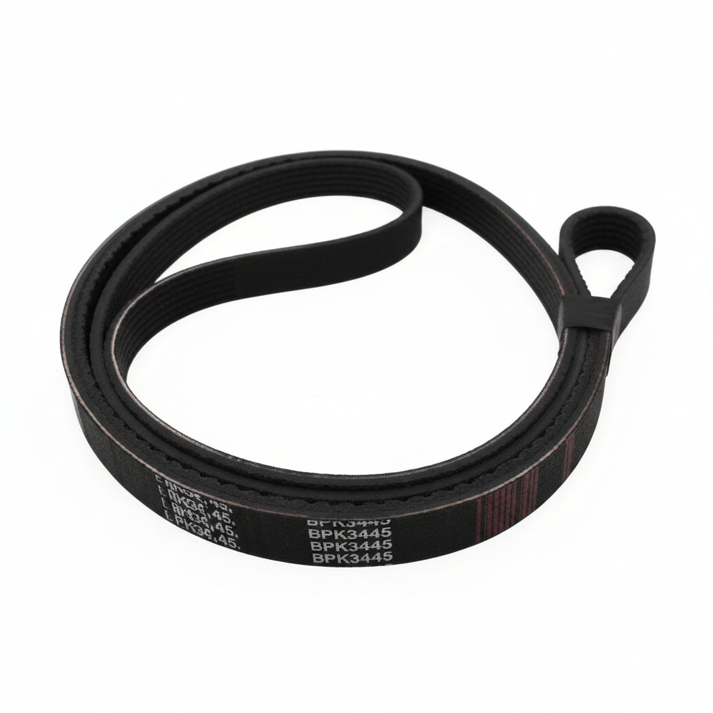 Belt LR035542 6PK2445 Compatible With AUDI A4 B8 (8K2) | A4 / S4 & JAGUAR XF I (X250) & MERCEDES-BENZ G-CLASS (W463) & LAND ROVER DISCOVERY V (L462) & RANGE ROVER III (L322) & RANGE ROVER IV (L405) Tag 58