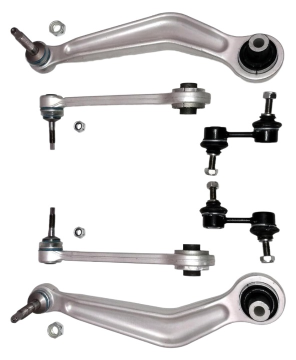 Rear Lower Control Arm (Set Of 8) 33326767760 33326767759 33322348884 33322348885 33506781540 33321095631 33306772241 33306772242 Compatible with BMW 5 Series E60