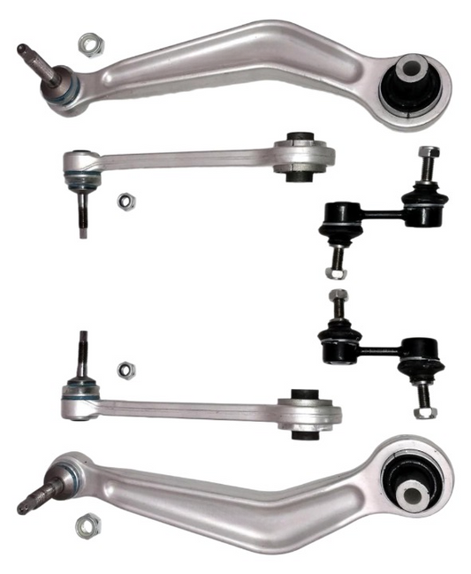 Rear Lower Control Arm (Set Of 8) 33326767760 33326767759 33322348884 33322348885 33506781540 33321095631 33306772241 33306772242 Compatible with BMW 5 Series E60