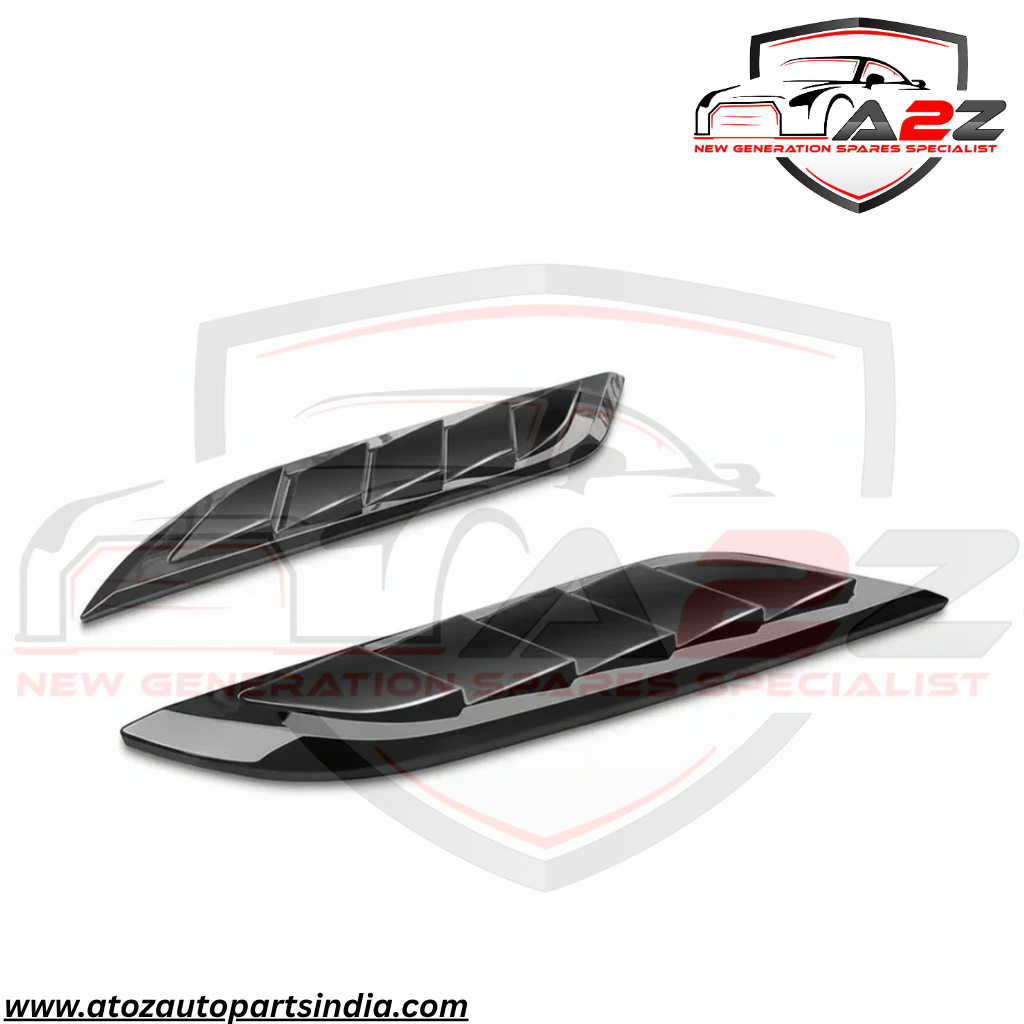 Glossy Back Bonnet Vent Compatible With Land Rover Defender 5 L663