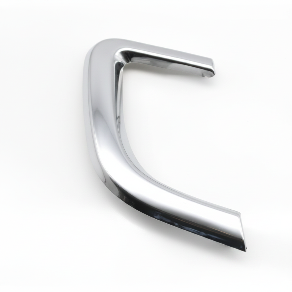 Interior Door Handle Surrounding Cover Trim  Silver Chrome  Left LR076101 & Right LR076102 Compatible With Land Rover Discovery (2015-2019)