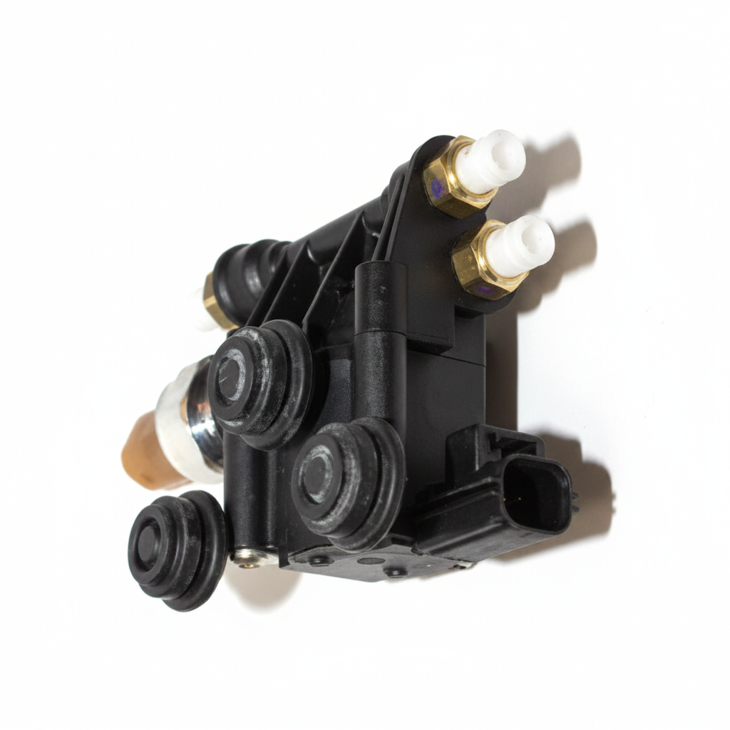 Air Suspension Solenoid Valve Block RVH000046 RVH500070 Compatible With LAND ROVER DISCOVERY IV (L319) | & LR4 RANGE ROVER SPORT I (L320)