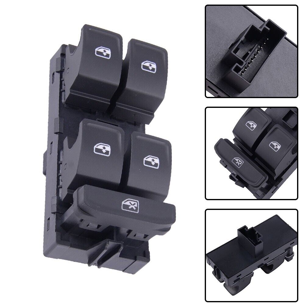 Tiguan Power Window Black Switch 5E0959857A 5E0959857 Designed For OCTAVIA III 5E3, NL3, NR3 Tag-SW-68