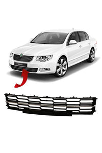 Front Bumper Grill 3T0853677B 3T0853551A Compatible With Skoda Superb (2013-2015) Tag No.501