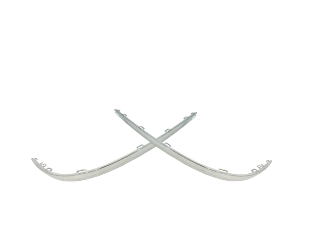 Rear Bumper Chrome Left 4N08535552ZZ & Right 4N08535562ZZ Compatible With Audi A8 (4N) (2018-2022) Tag No.175