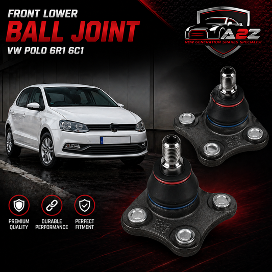 Front Lower Ball Joint  Left 6RD407365 Right 6RD407366 Compatible With SKODA FABIA II (542) RAPID (NA2) VW POLO V (6R1, 6C1) POLO V Saloon (602, 604, 612, 614) | VENTO