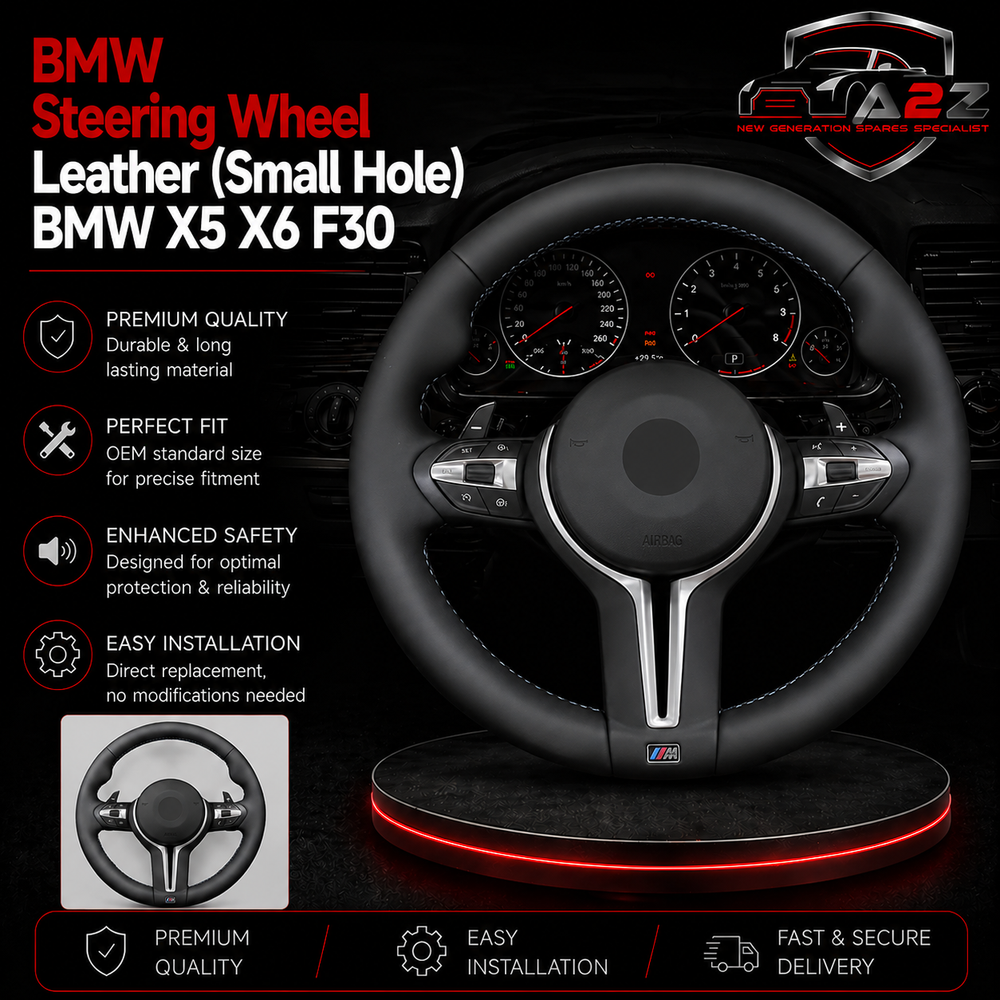BMW Steering Wheel Leather (Small Hole) Compatible With BMW X5 X6 F30