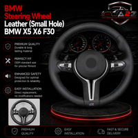 BMW Steering Wheel Leather (Small Hole) Compatible With BMW X5 X6 F30