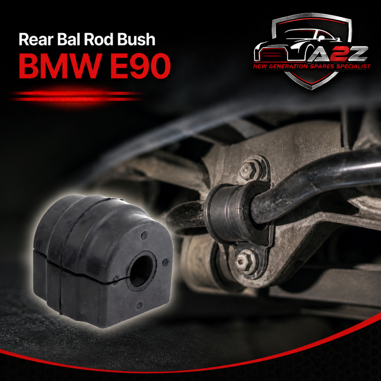 Rear Sway Bar/Rear Bal Rod Bush 33556761568 Compatible With BMW E90
