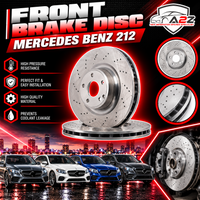 Front Brake Disc A0004211612 Compatible With MERCEDES BENZ W212