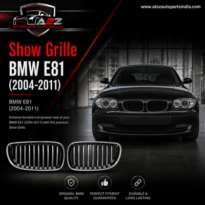 Show Grille Left 51137077129 & Right 51137077130 Compatible With BMW E81 (2004-2011)