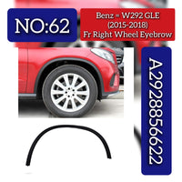 Front Right Wheel Arch (EYEBROW) A2928856622 2928856622 Compatible With MERCEDES BENZ GLE W292 (2015-2018) Tag No.62
