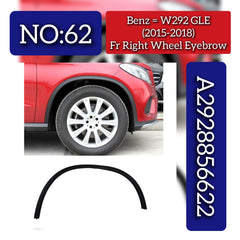 Front Right Wheel Arch (EYEBROW) A2928856622 2928856622 Compatible With MERCEDES BENZ GLE W292 (2015-2018) Tag No.62