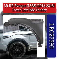 Front Left Side Fender LR027590 Compatible With Land Rover Range Rover Evoque (L538) (2012-2018)