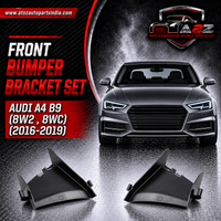 Front Bumper Bracket Left 8W0121763 & Right 8W0121764 Compatible With AUDI A4 B9 (8W2 , 8WC) (2016-2019) Tag No.25