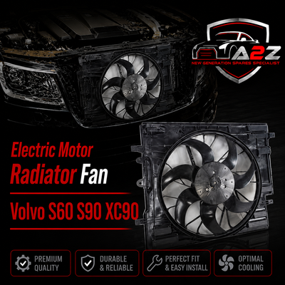 Electric Motor Radiator Fan 32339486 31338305 31439756 31657772 Compatible With Volvo S60 S90 XC90