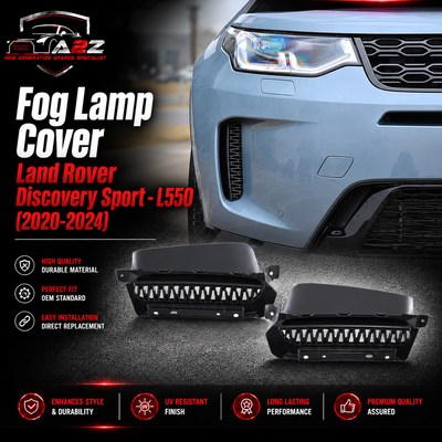 Fog Lamp Cover Left LR127529 & Right LR127528 Compatible With Land Rover Discovery Sport - L550 Tag No.609 (2020-2024)