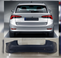 Complete Rear Bumper 5E6807421 Compatible With Skoda Octavia (2021-2023) Tag No.707