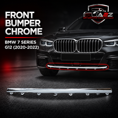 Front Bumper Chrome 51117475199 Compatible With BMW 7 SERIES G12 LCI (2020-2022) Tag No.304