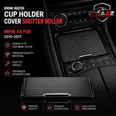 Black Central Console Drink Water Cup Holder Cover Shutter Roller Trim 1666805802-9051  A1666805802  Compatible With MERCEDES-BENZ GL-CLASS (X166) & GLE Coupe (C292) & GLS (X166)