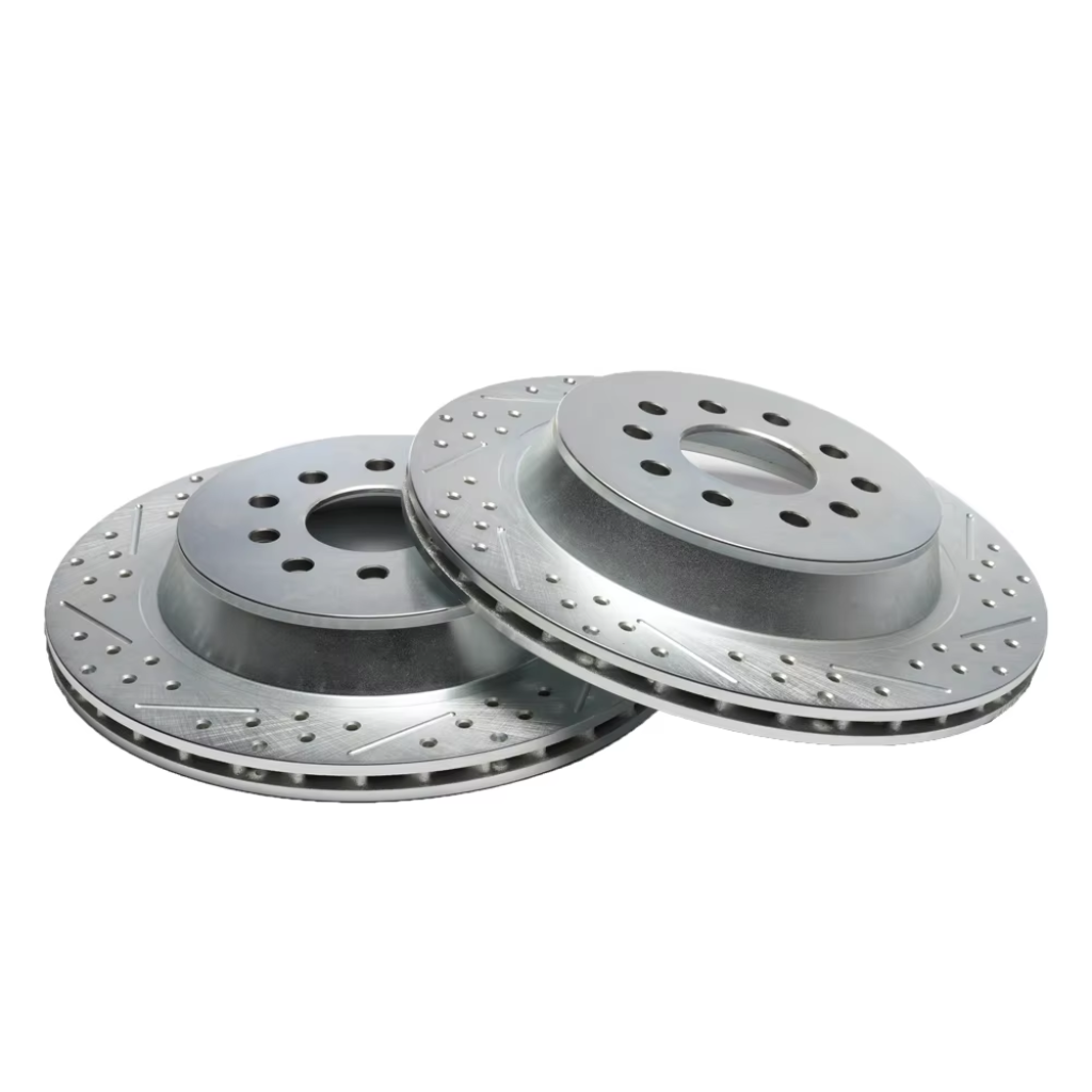 Rear Brake Disc Set 2224200472 Compatible With Mercedes Benz W222