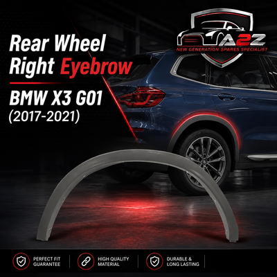 Rear Wheel Right Eyebrow 51777181680 Compatible With BMW X3 (G01) (2017-2021) Tag No.78