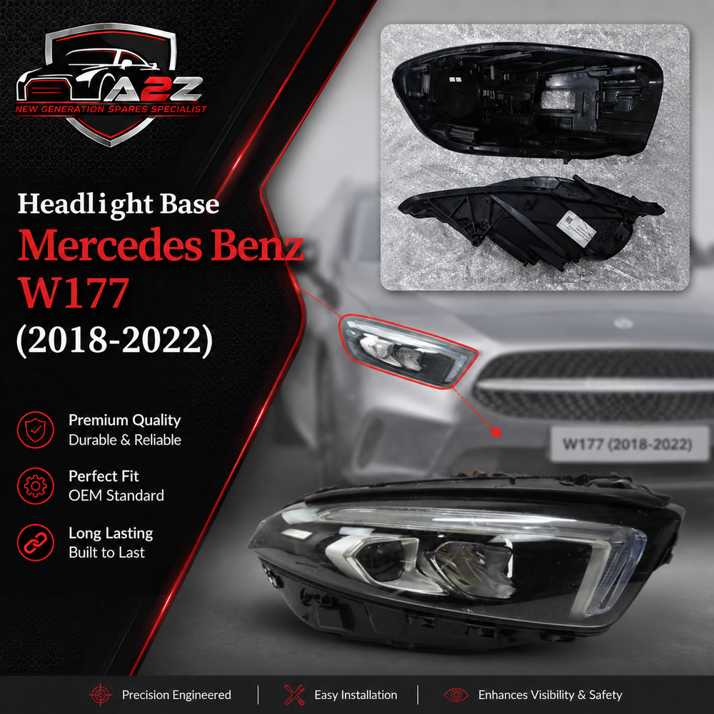 HeadLight Base Compatible With Mercedes Benz W177 (2018-2022) Tag No.119