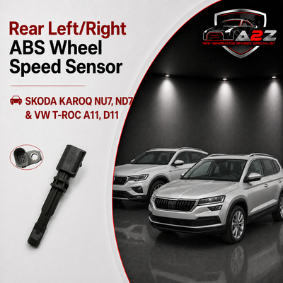 Rear Left/Right ABS Wheel Speed Sensor WHT007147A WHT007147B Compatible With SKODA KAROQ NU7, ND7 & VW T-ROC A11, D11