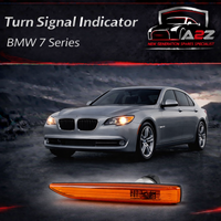 Additional Turn Indicator Lamp Left 63137164755 & Right 63137164756 (Common: 63138379685 63138379686) Compatible with BMW 7 Series  (E65, E66, E67)  2011-2014 Tag-FBL-02