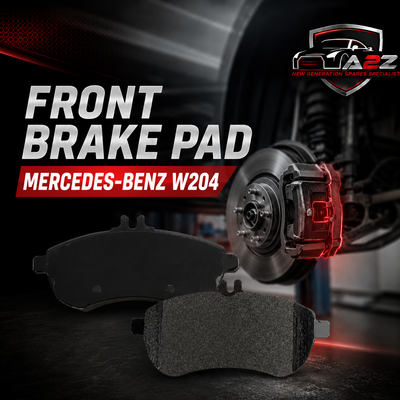 Front Brake Pad A0074205520 2430601 P06067 Compatible With MERCEDES-BENZ C-CLASS W204 & E-CLASS W212 & SLK R172