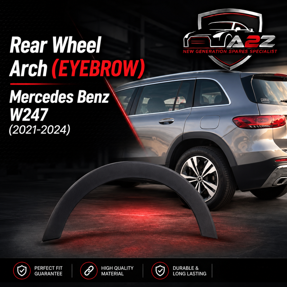 Rear Wheel Arch ( EYEBROW ) 2477309600 A2477309600 Compatible With Mercedes - Benz W247 (2021-2024) Tag No.212